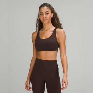Lululemon In Alignment Straight-Strap Bra Light Support C/D Cup French Press 12